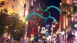 和爱丽丝一起梦游仙境，地标马克AR灯光秀惊现上海外滩