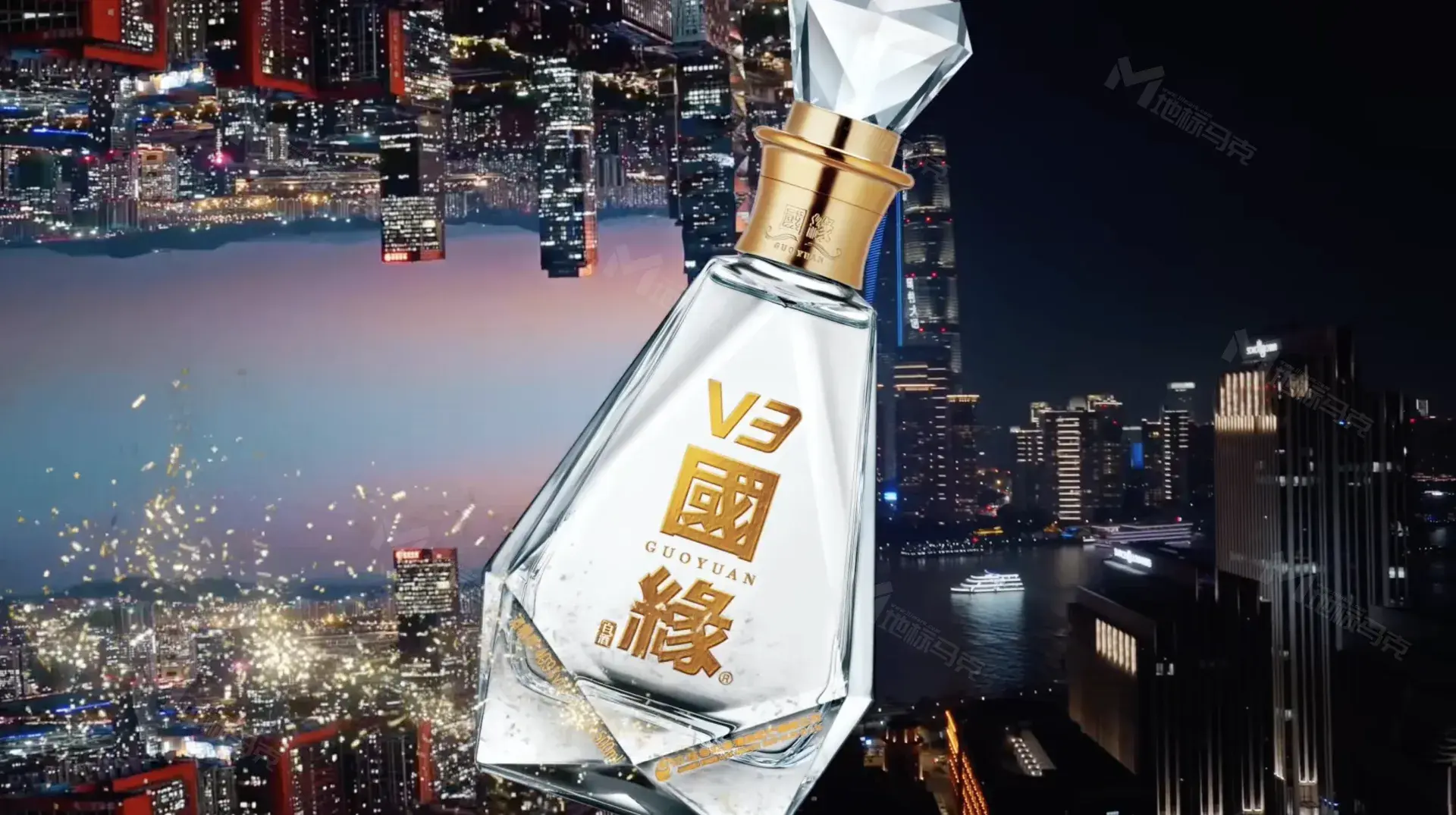 缘聚华夏，光耀全球：地标马克携手国缘 V3 打造跨时空新年灯光盛宴